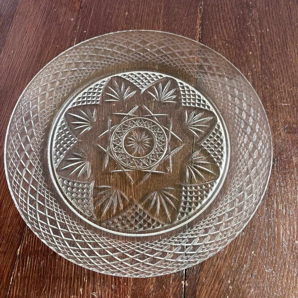 Cristal D'arques ANTIQUE CLEAR Dinner Plate‎ 10